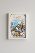 Hydrangea Hollow — Framed Botanical & Dried Flower Wall Art