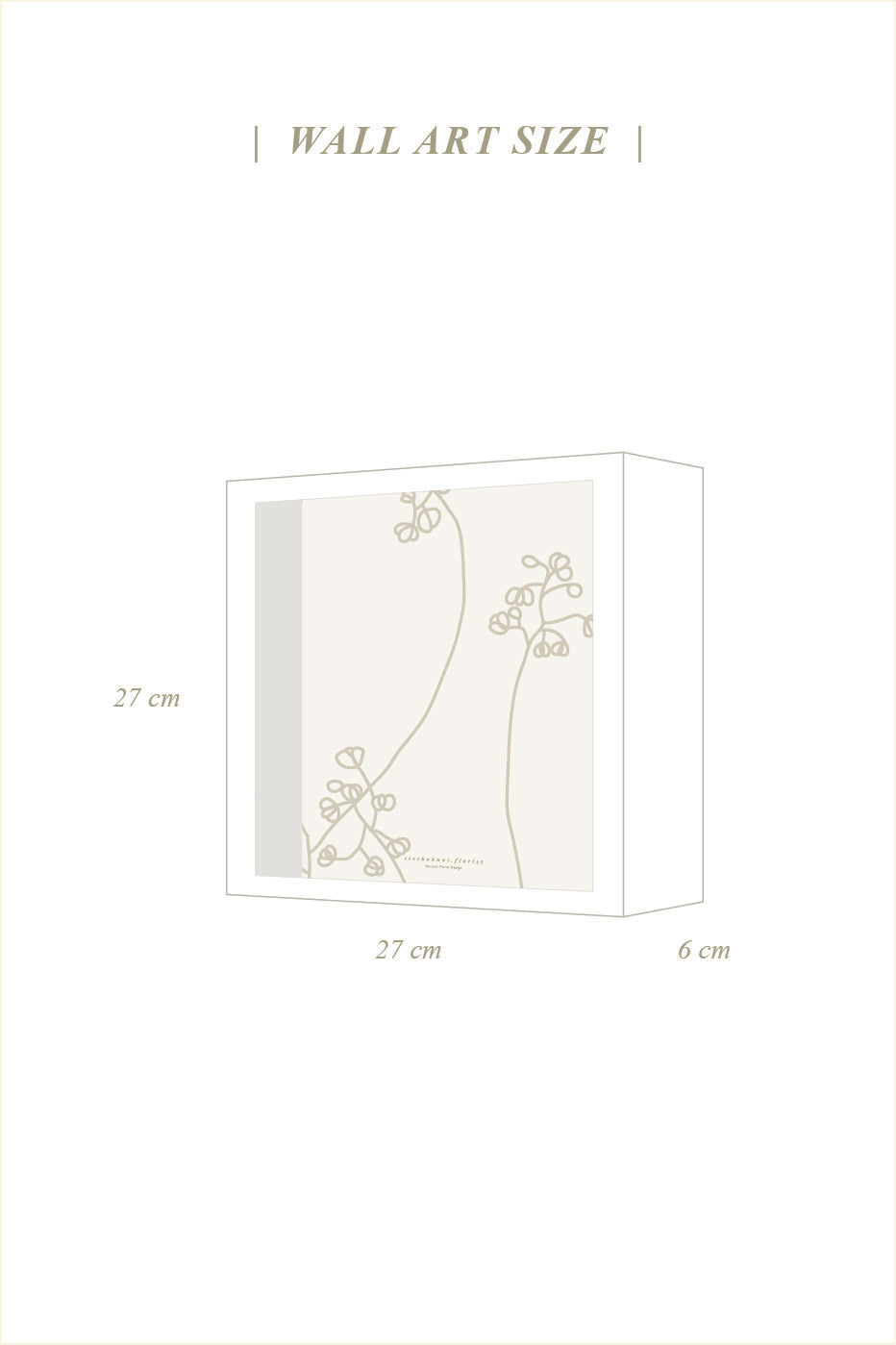 Hydrangea Garden — Framed Pressed Flower & Fern Shadow Box