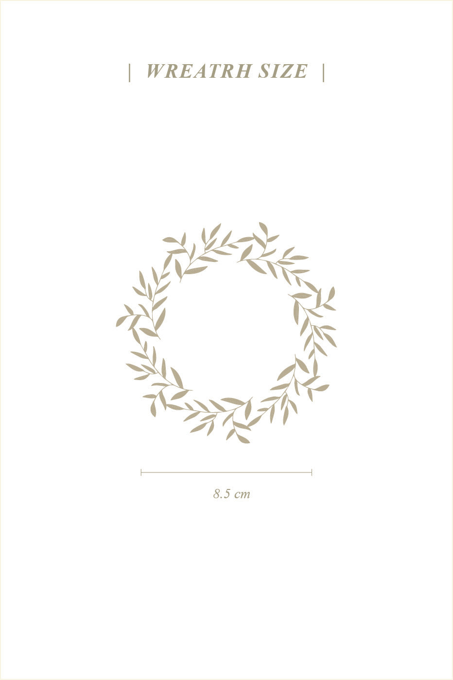Ixodia Daisy Mini Wreath — Dried Flower Wreath